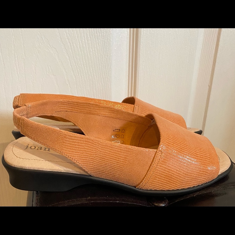 Joan Vass leather sandals.Never worn.
